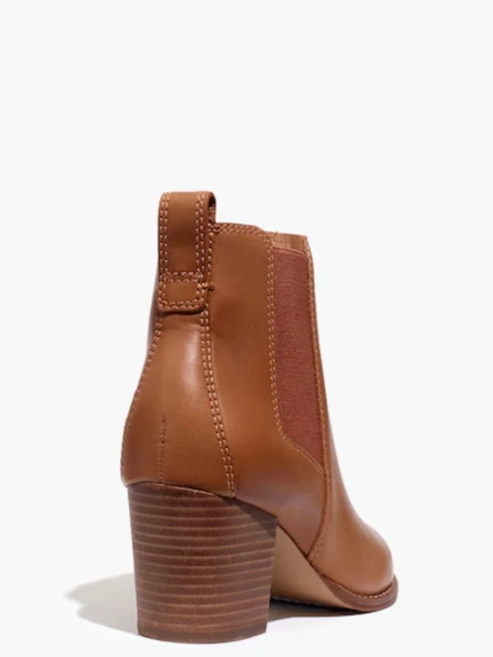 MADEWELL The Regan Boot Leather Women’s Size 8 In English Saddle